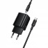 Сетевое зарядное устройство Borofone BAS85A 30W PD QC3.0 с кабелем Type-C 1м