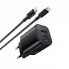 Сетевое зарядное устройство Borofone BAS85A 30W PD QC3.0 с кабелем Type-C 1м