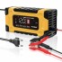 Зарядний пристрій FOXSUR 12V 10A дисплей автоматичний для акумулятора