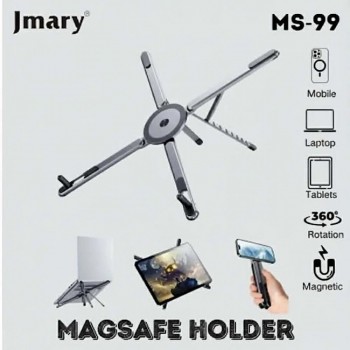 Подставка для телефона и планшета Jmary MS-99 универсальная, магнитная, 360°