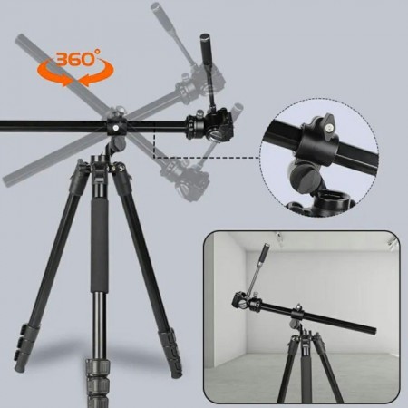 Штатив-монопод Jmary KS355+HG60 1.85м алюмінієвий 360° панорамна голівка