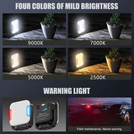 Відеосвітло LED Jmary FM-328R 138 діодів 2500K-9000K компактне