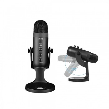 Микрофон Jmary MC-PW8 настольный USB с регулировкой громкости и эхо