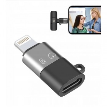 Адаптер USB-C to Lightning Jmary для зарядки и передачи данных компактный