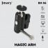 Шарнирное крепление Jmary BH-06 универсальное 360°, для камеры, телефона, микрофона