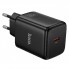 Мережевий зарядний пристрій Hoco N83 40W PD USB-C чорний