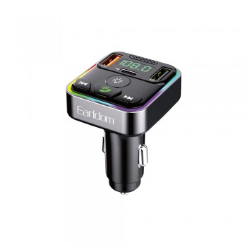 FM-модулятор Earldom ET-M114 MP3, авто зарядка 3.0A, 2 USB, Type-C