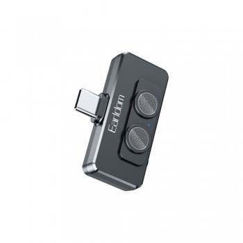 Бездротовий мікрофон Earldom ET-MC20 USB Type-C подвійний для смартфона