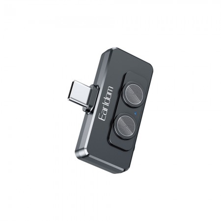 Бездротовий мікрофон Earldom ET-MC20 USB Type-C подвійний для смартфона
