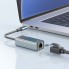 Адаптер USB-C Ethernet Earldom ET-NC2 1000 Мбіт/с металевий корпус