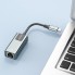 Адаптер USB-C Ethernet Earldom ET-NC2 1000 Мбіт/с металевий корпус