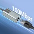 Адаптер USB-C Ethernet Earldom ET-NC2 1000 Мбіт/с металевий корпус