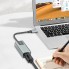 Адаптер USB-C Ethernet Earldom ET-NC2 1000 Мбіт/с металевий корпус