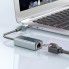 Адаптер USB Ethernet Earldom ET-NC1 100 Мбіт/с компактний металевий корпус