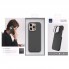 Чехол WIWU Aramid Armor Case MagSafe для iPhone 17 Pro Max карбон оранжевый