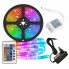 Светодиодная лента RGB 5050 10м Bluetooth, пульт, управление через приложение