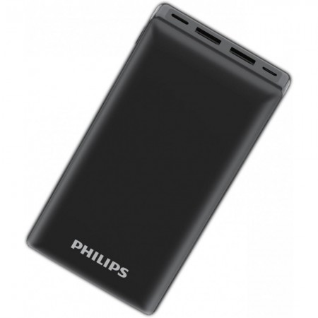 Повербанк Philips 20000 мАг PD 20W QC швидка зарядка чорний