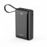 Повербанк Rixus RXPB02B 20000 мАг 22.5W з кабелем USB-C та дисплеєм