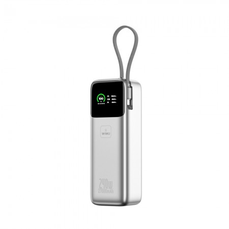 Повербанк WiWU PM201 27000 мАч 240W дисплей быстрая зарядка