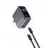 Мережевий зарядний пристрій WiWU CHG300 100W GaN 2xUSB-C 1xUSB-A з кабелем Type-C