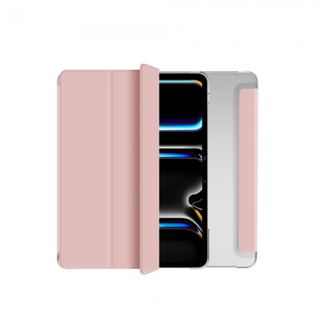 Чехол WiWU Classic Pro для iPad 11''/10'' 2025/2022 розовый, магнитная крышка
