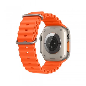 Ремінець WiWU Wi-WB201 для Apple Watch 42/44/45/49 мм силіконовий помаранчевий