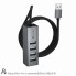 USB хаб Veron H4A 4 порти USB 2.0 алюмінієвий корпус