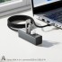 USB хаб Veron H4A 4 порти USB 2.0 алюмінієвий корпус