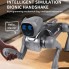 Робот-собака Smart Dog XI D1 з пультом, інтерактивна, сіра