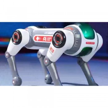 Робот-собака интерактивная Smart Dog 1508D с голосовым управлением и светом