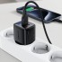 Сетевое зарядное устройство Acefast A116 35 Вт PD QC 3.0 USB-C + USB-A с дисплеем, чёрное