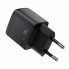 Сетевое зарядное устройство Acefast A116 35 Вт PD QC 3.0 USB-C + USB-A с дисплеем, чёрное