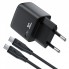 Сетевое зарядное устройство Acefast A115 30 Вт PD USB-C с дисплеем и кабелем USB-C 1 м