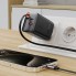Сетевое зарядное устройство Acefast A111 67 Вт 2 PD QC 3.0 со встроенным кабелем USB-C 0,65 м