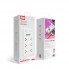 Сетевой фильтр Earldom ES-SC09 6 розеток 4 USB 1 Type-C кабель 2 м
