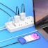 Сетевой фильтр Earldom ES-SC09 6 розеток 4 USB 1 Type-C кабель 2 м
