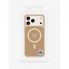 Чехол Gloss Case MagSafe для iPhone 16 Pro Max коричневый прозрачный ударопрочный