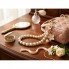 Брелок для сумки Pearl Necklace белый цветок, искусственный жемчуг