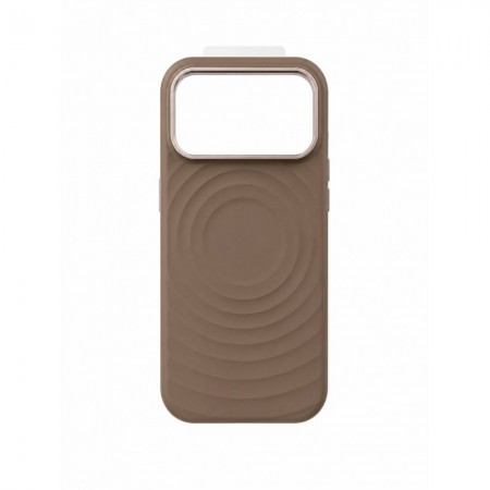Чехол Wave Case MagSafe для iPhone 14 Pro силикон коричневый