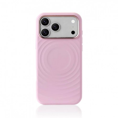 Чехол Wave Case MagSafe для iPhone 16 Pro Max силиконовый розовый