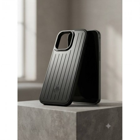 Чехол Rimova Metal Case iPhone 17 черный металлический защитный