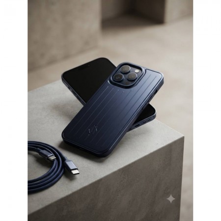 Чохол Rimowa Metal Case для iPhone 17 Pro Max синій металевий захист