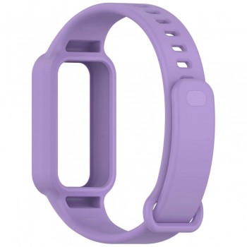 Силіконовий ремінець для Xiaomi Mi Band 9 Active фіолетовий спортивний