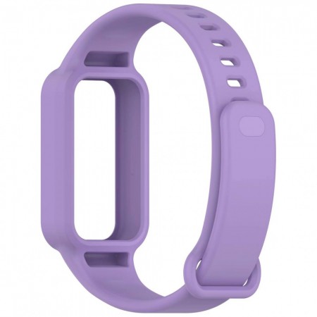 Силіконовий ремінець для Xiaomi Mi Band 9 Active фіолетовий спортивний