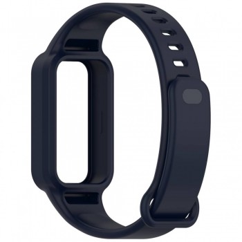 Ремешок силиконовый для Xiaomi Mi Band 9 спортивный Deep Blue