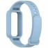 Ремешок силиконовый для Xiaomi Mi Band 9 Active сиреневый, спортивный, регулируемый