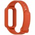 Ремешок для фитнес-браслета Silicone Sport Band для Xiaomi Mi Band 9, силикон, неоново-красный