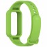 Ремешок силиконовый для Xiaomi Mi Band 9 спортивный неоново-зеленый