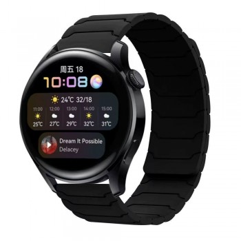 Ремешок no brand Armor Magnetic Band универсальный 20 мм магнитный черный