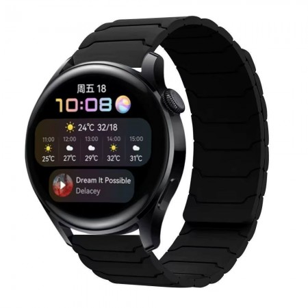 Ремешок Armor Magnetic Band универсальный 22 мм магнитный черный